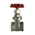 Midland Metal Gate Valve, 114 Nominal, 200 psi, 62 mm Inlet to Outlet Length, 110 mm Top to Inlet Center, CF8M 949256